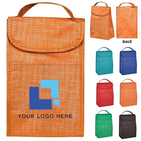 Crosshatch Non-woven Lunch Bag 1