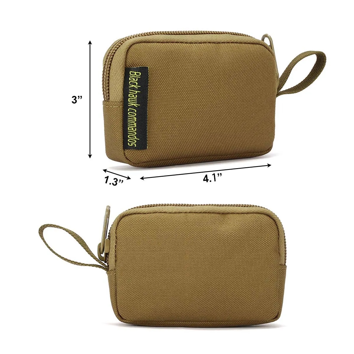Tactical Molle Mini Card Wallet Pouch 3