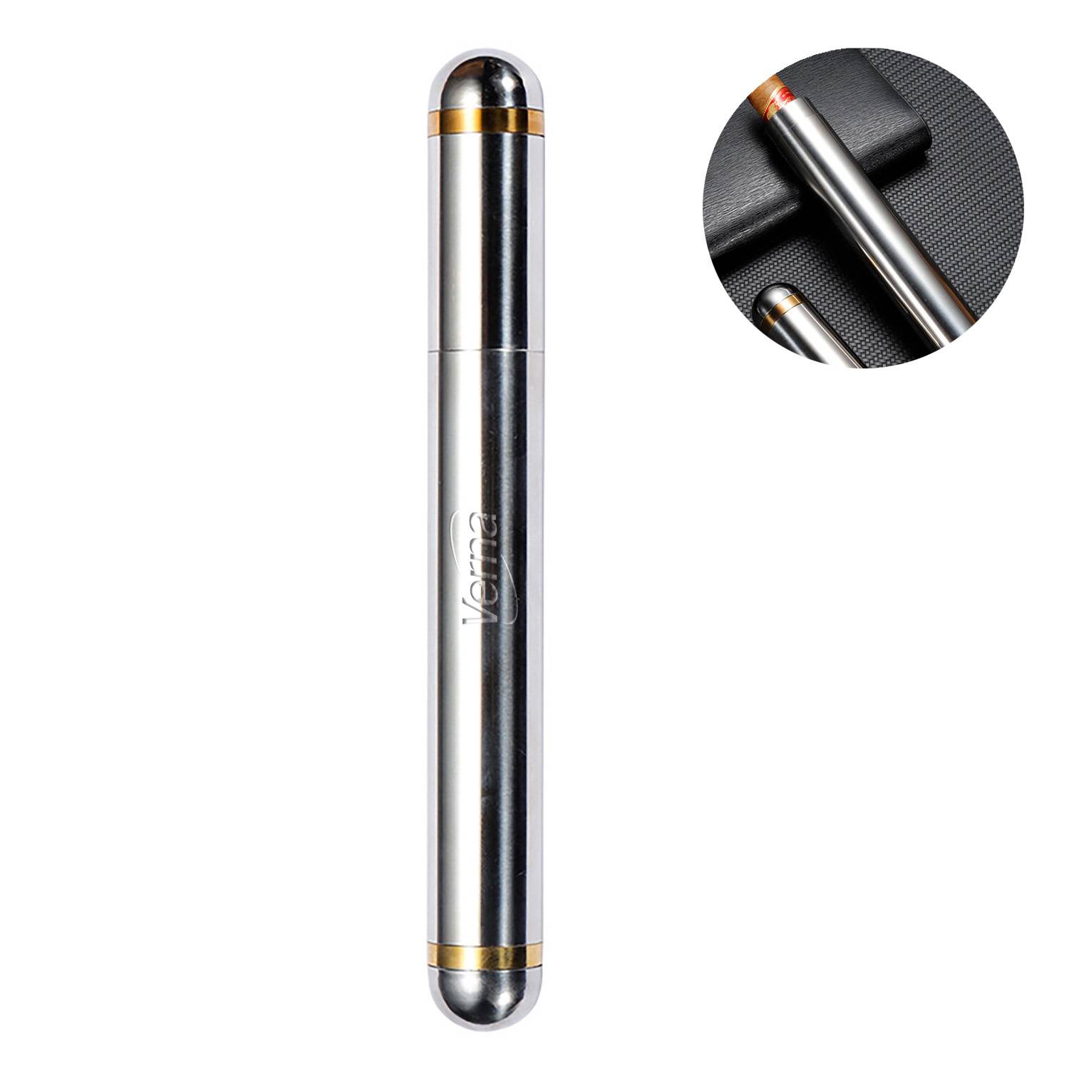 Portable Stainless Steel Cigar Tube 2