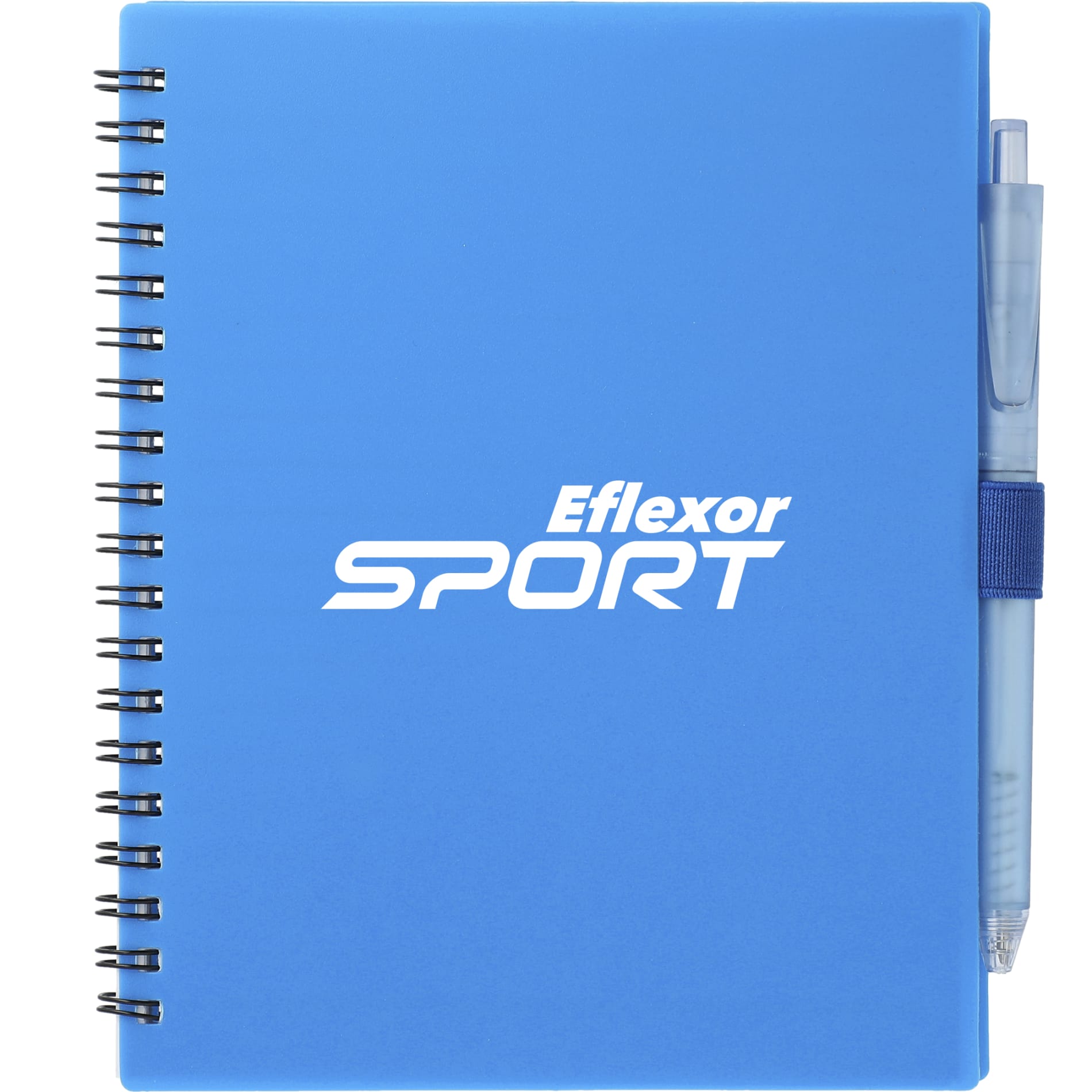 FSC® Recycled 5.5” x 7” Spiral Notebook w/ RPET Pe 180