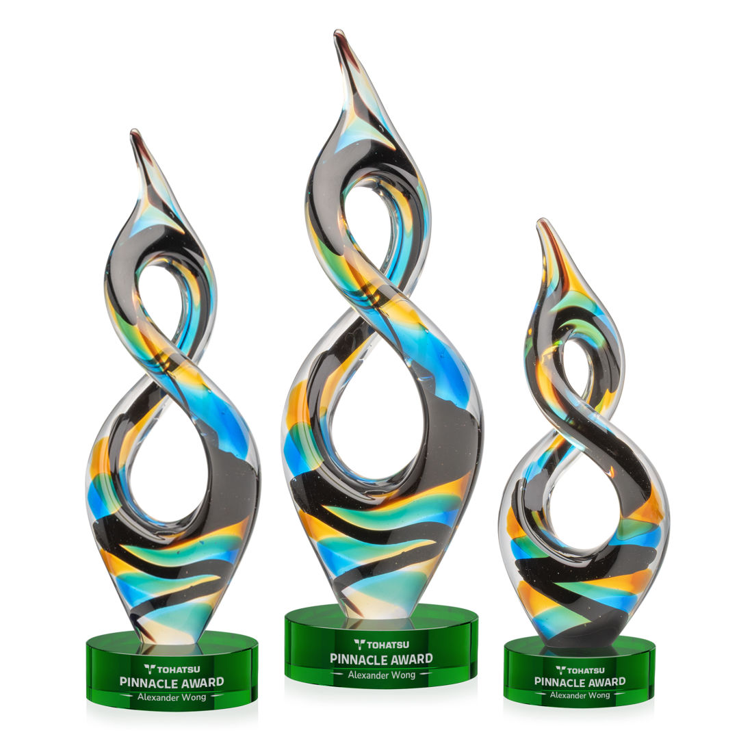 Cosenzo Award on Stanrich Base - Green 3