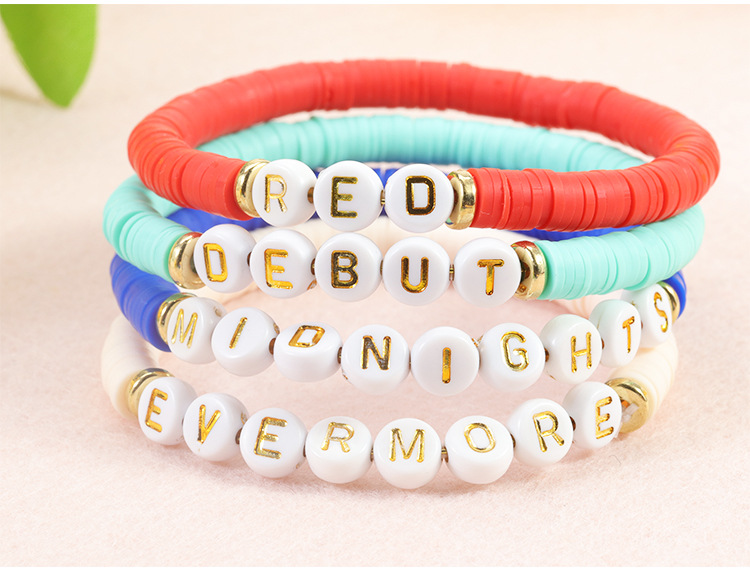 Friendship Letter BeadsBracelet 5