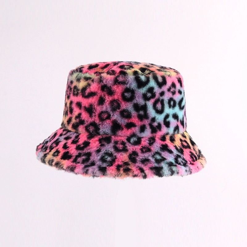 Fuzzy Winter Faux Fur Warm Bucket Hat 2