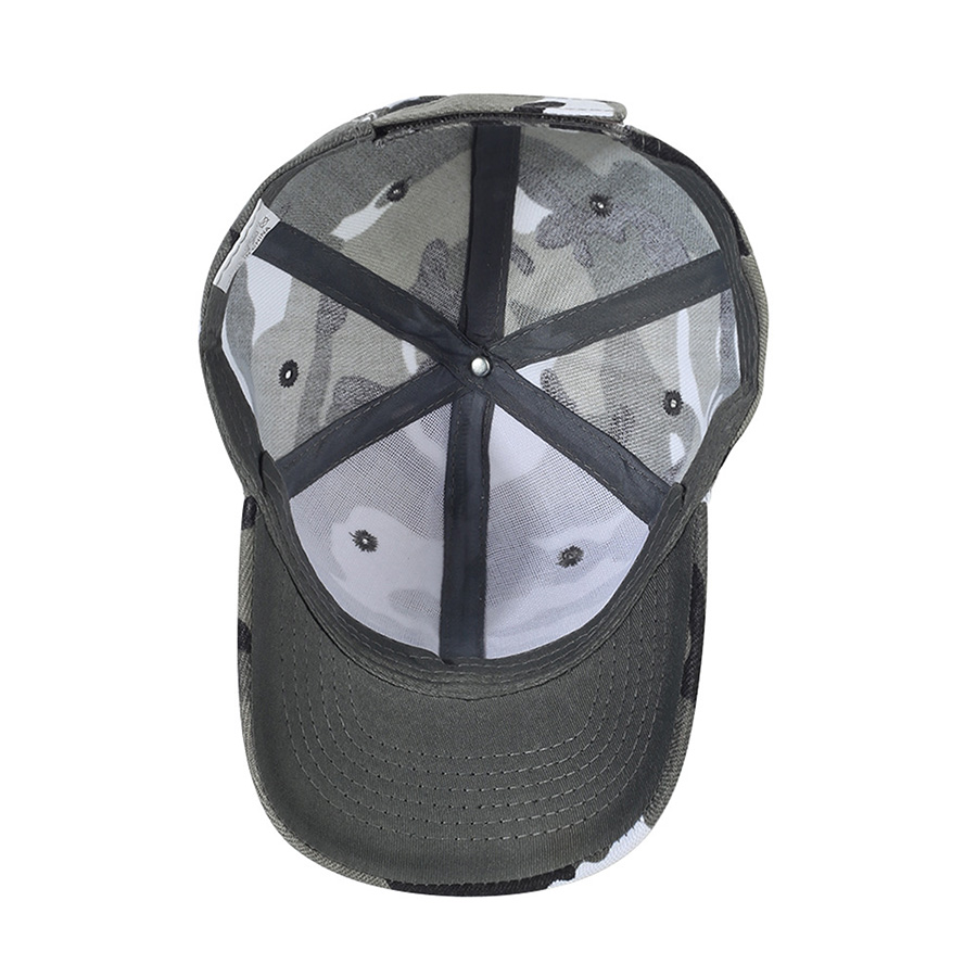 Kids' Stock Camo Polyester 6-Panel Baseball Cap 2