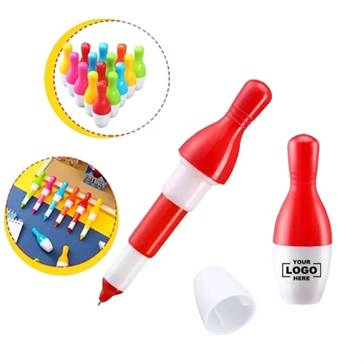 Bowling Pin Shaped Pen For Sports Events & Giveaways 1