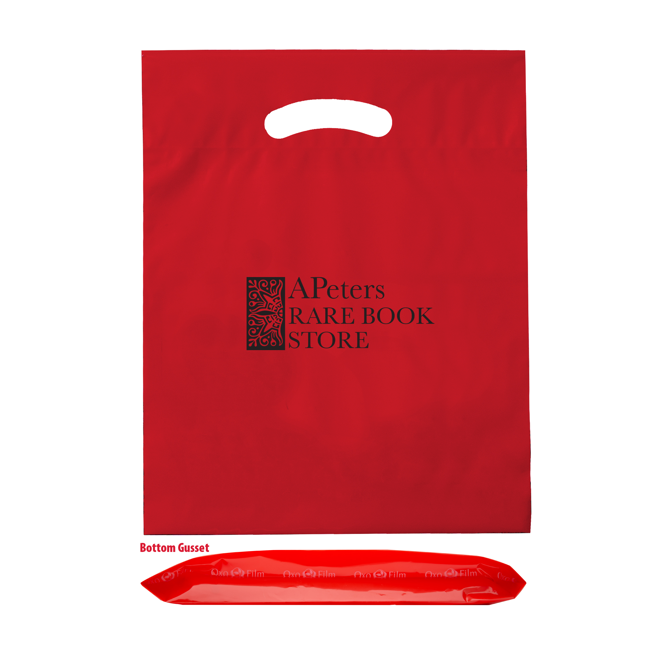 Oxo-Reusable Plastic Fold Over Die Cut Bag 13