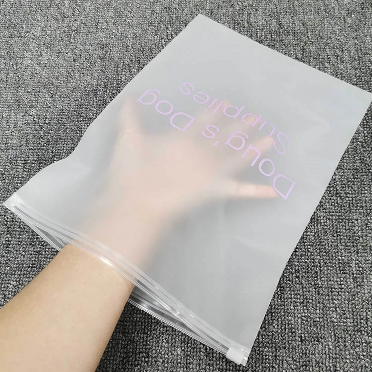 Frosted Reclosable Zipper Bags - 25 x 30 cm 4