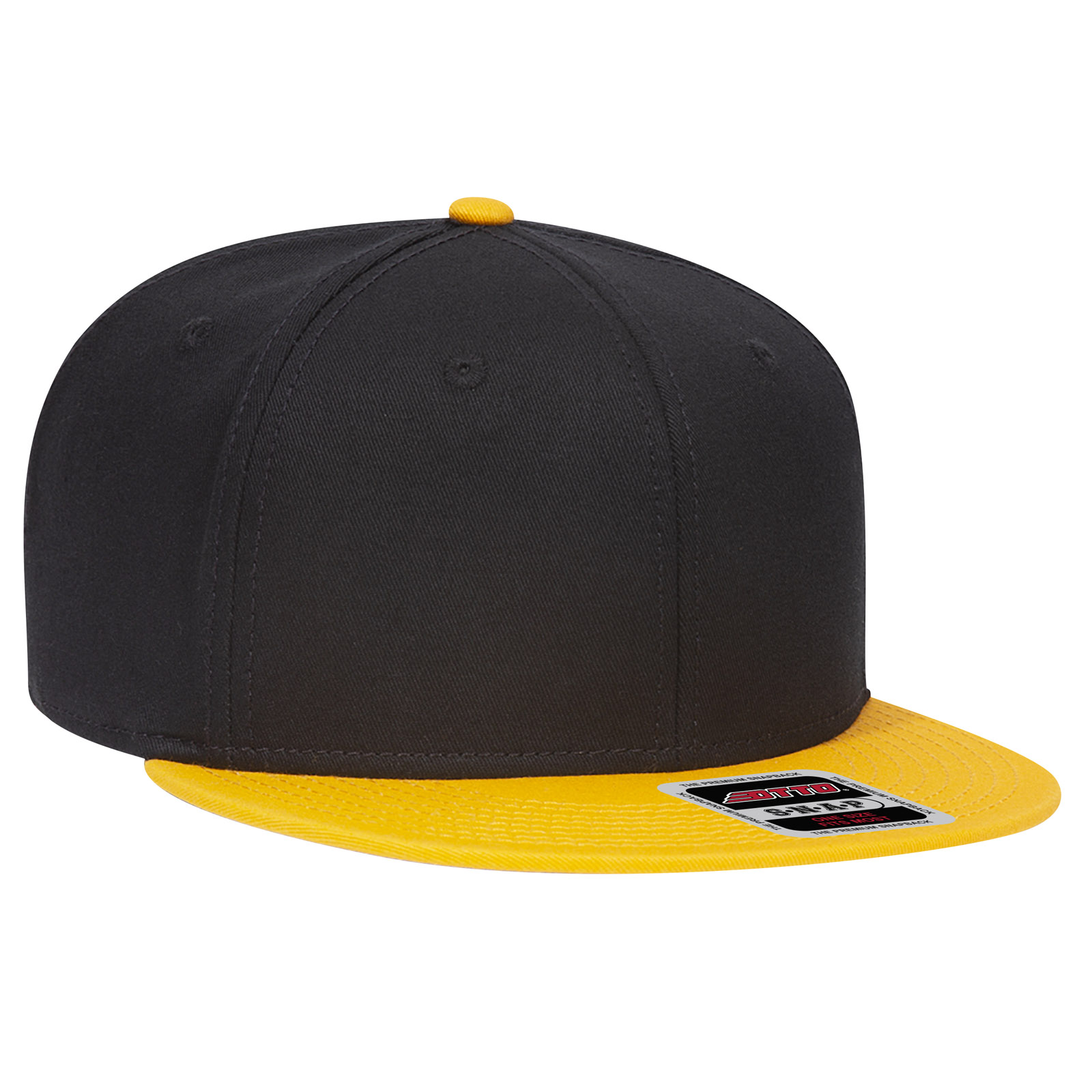 OTTO CAP® OTTO SNAP 6 Panel Pro Style Snapback Hat 15