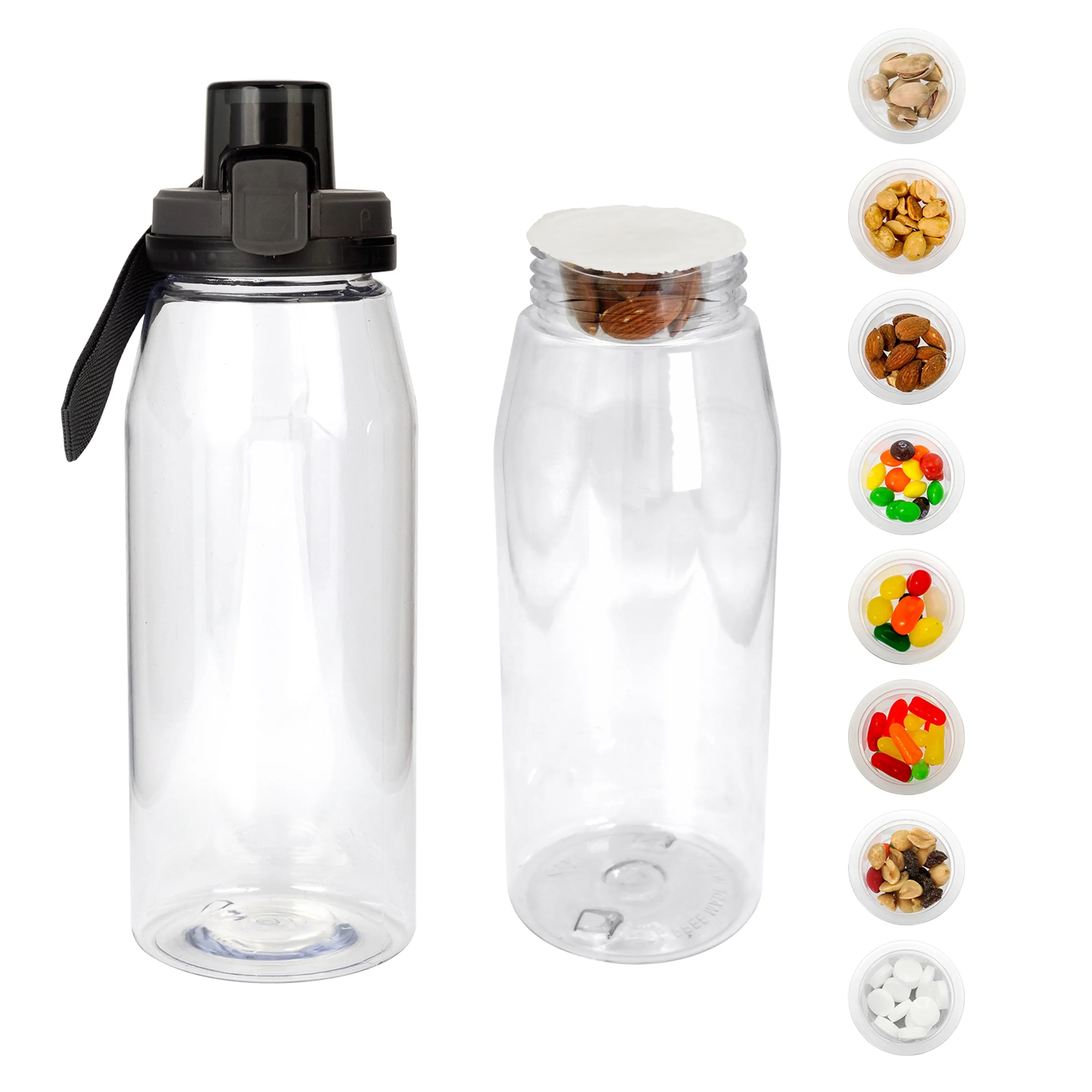 Locking Lid 32 oz. Snack Bottle 5