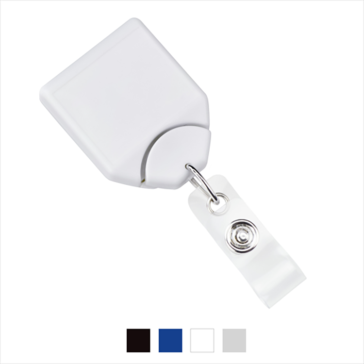 Badge Reel with Swivel Toothed Clamp 3