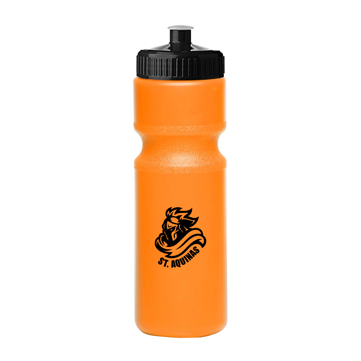 28 oz. Push-Cap Plastic Water Bottle (1 Color Imprint) 15