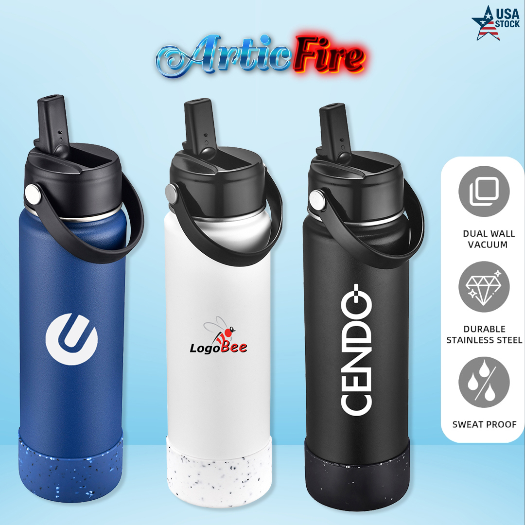ArticFire 27oz Vacuum Insulated Bottle With Removable Silicone Bottom 6