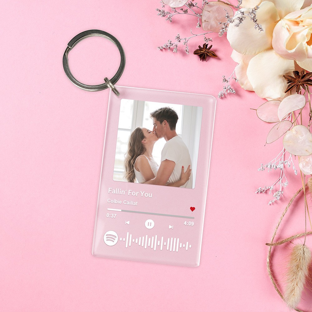 Custom Colorful Photo Acrylic Key Chain 1