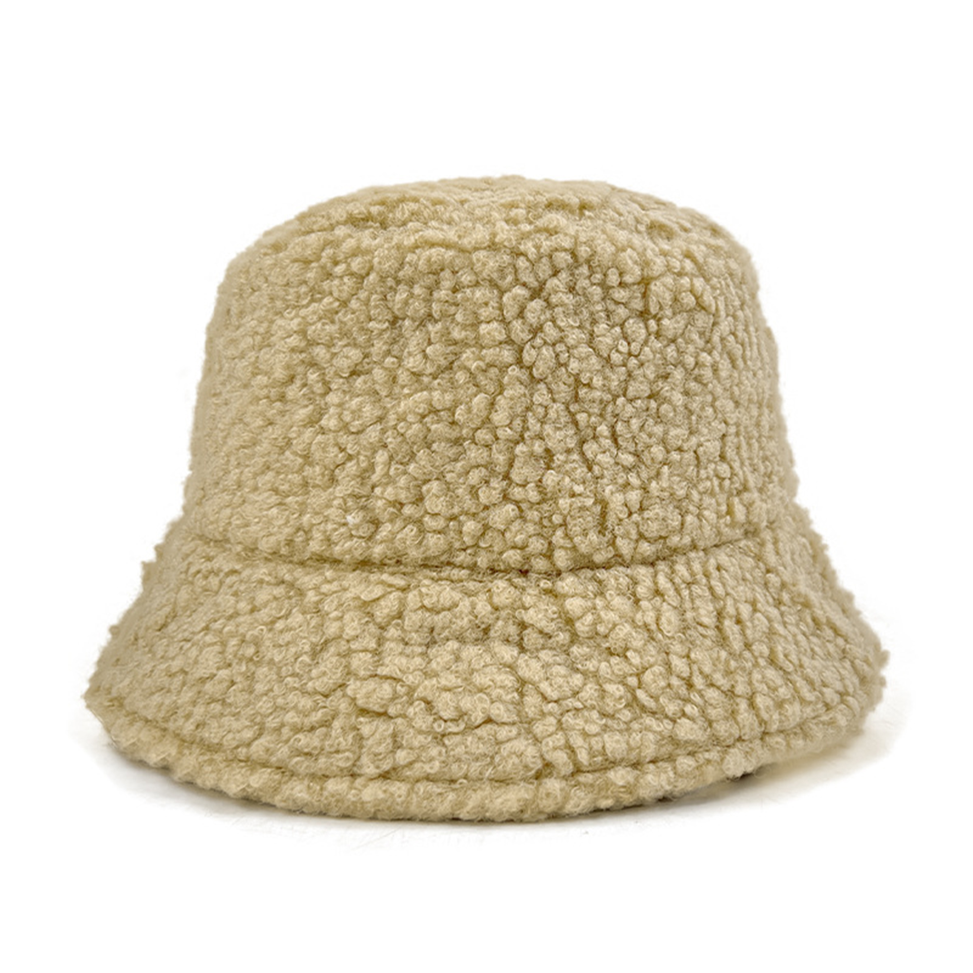 Fuzzy Winter Bucket Hat With Fleece Lining 22.83" Circumference 6