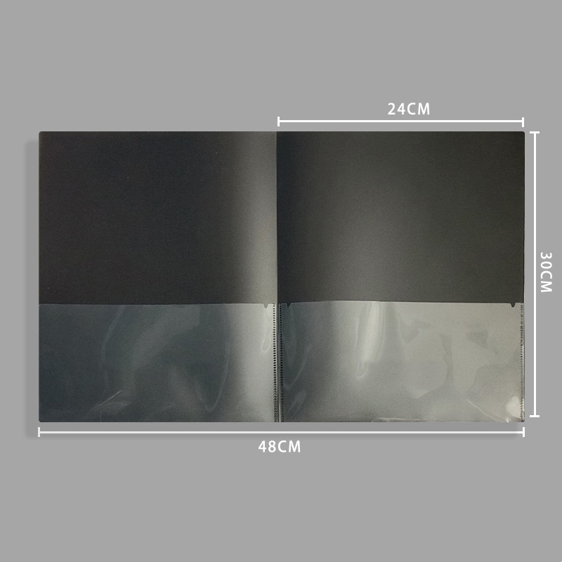 PP Folder with 4 Clear Pockets 2