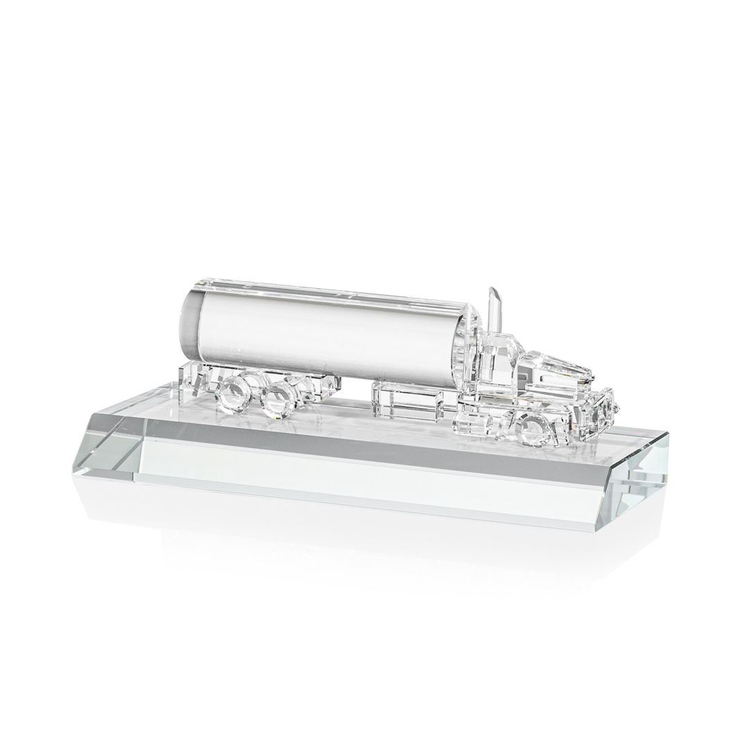 Crystal Oil Tanker on Base - Clear 13