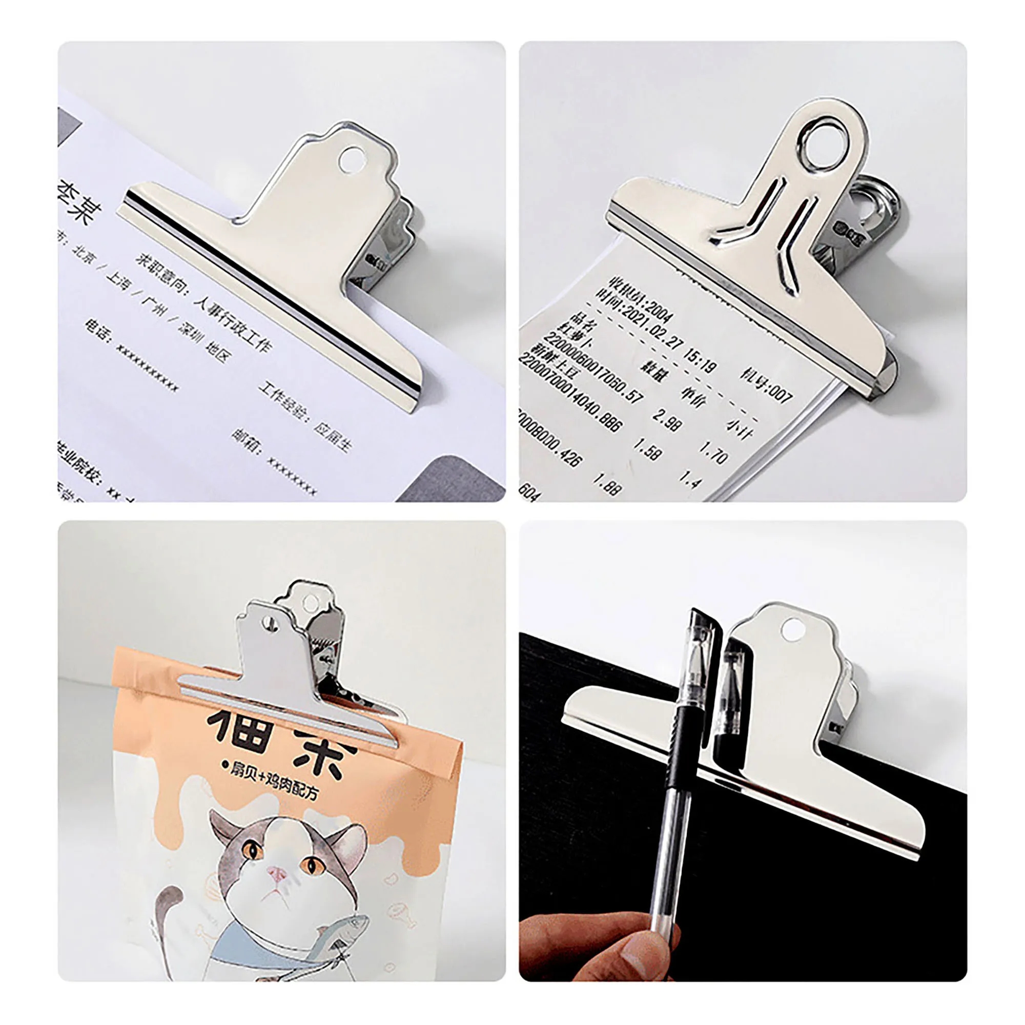 Office Stationery Document Metal Clip 2