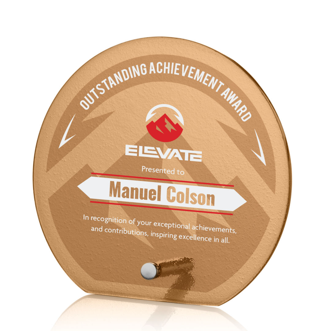 Atchison Russet Circle VividPrint™ Award - Silver 2
