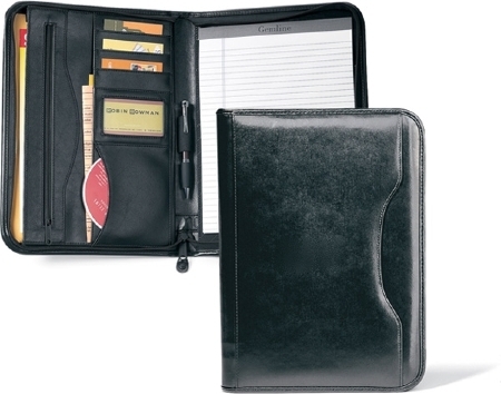 Deluxe Executive Vintage Leather Padfolio