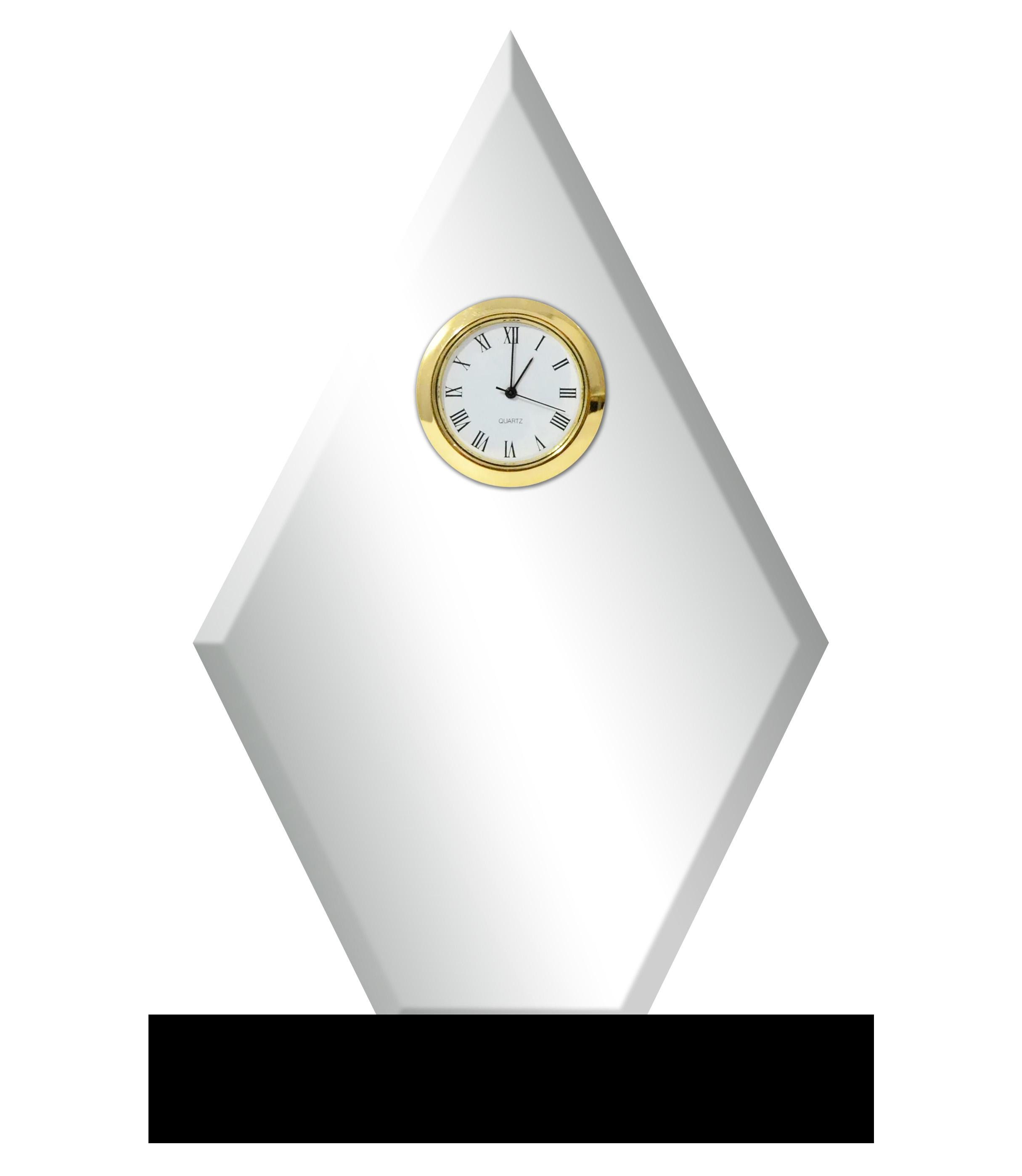 Crystal Image Diamond Award Clock