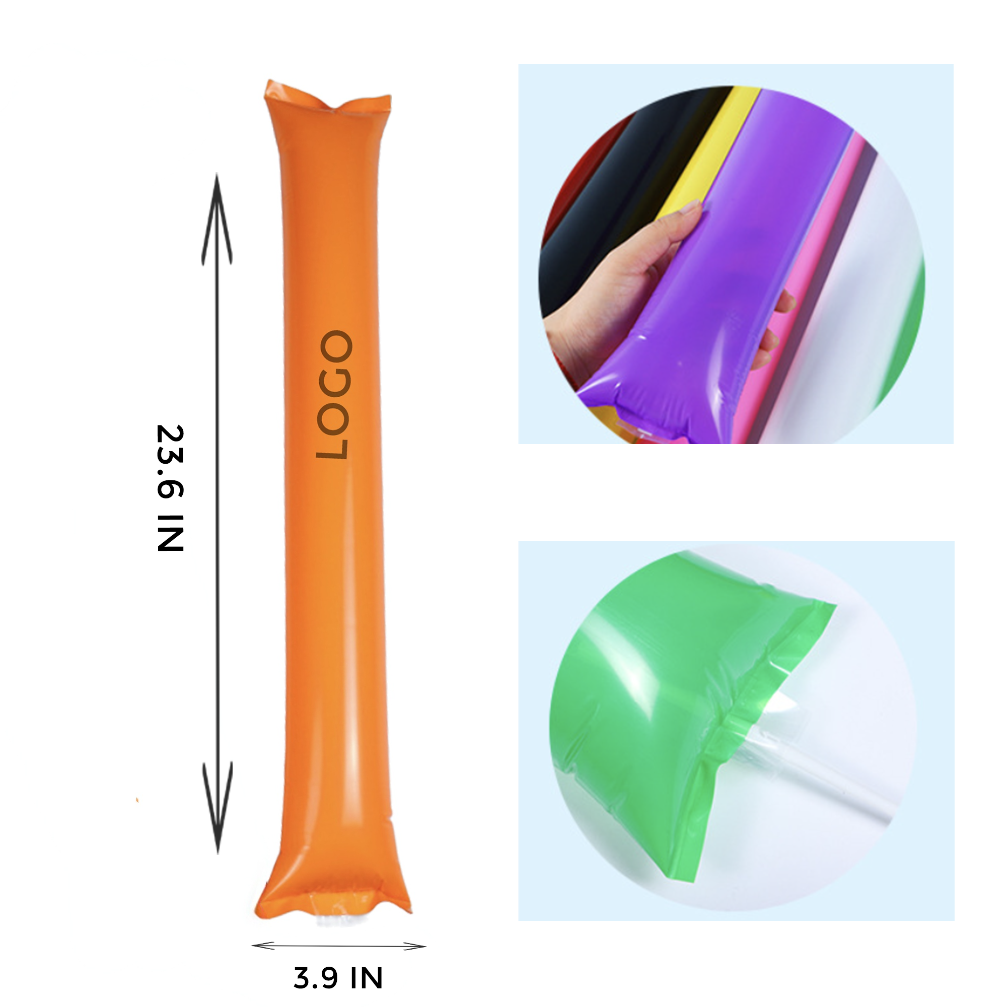 MOQ 10 PCS Versatile Inflatable Cheering Stick 2