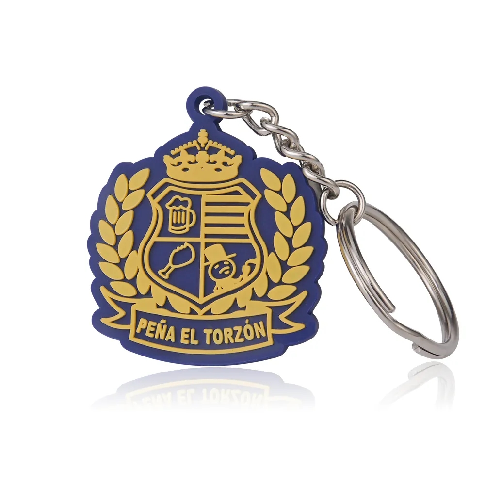 2.25" Custom 2D PVC Keychain 6