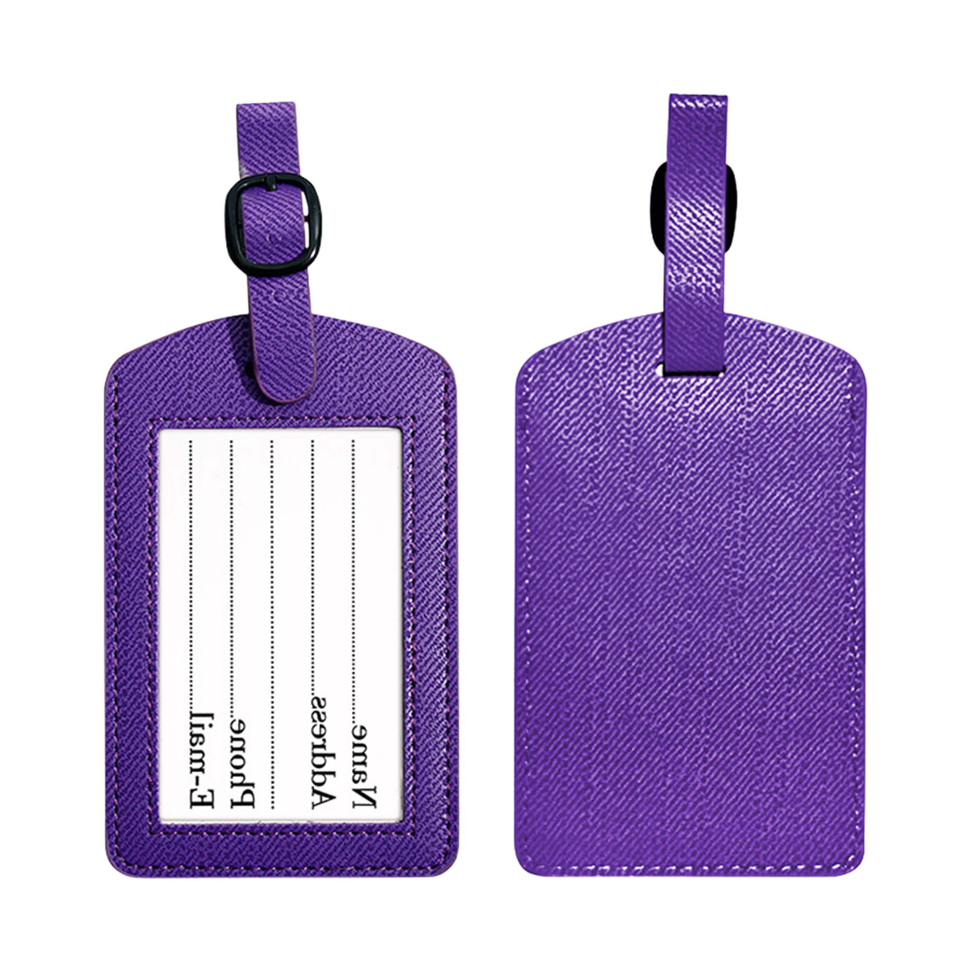 Thickened PU Luggage Tag 2