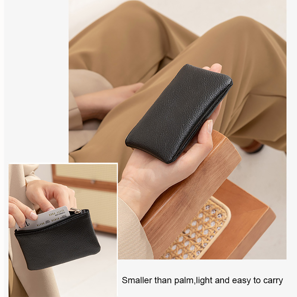 Zip Leather Purse 3