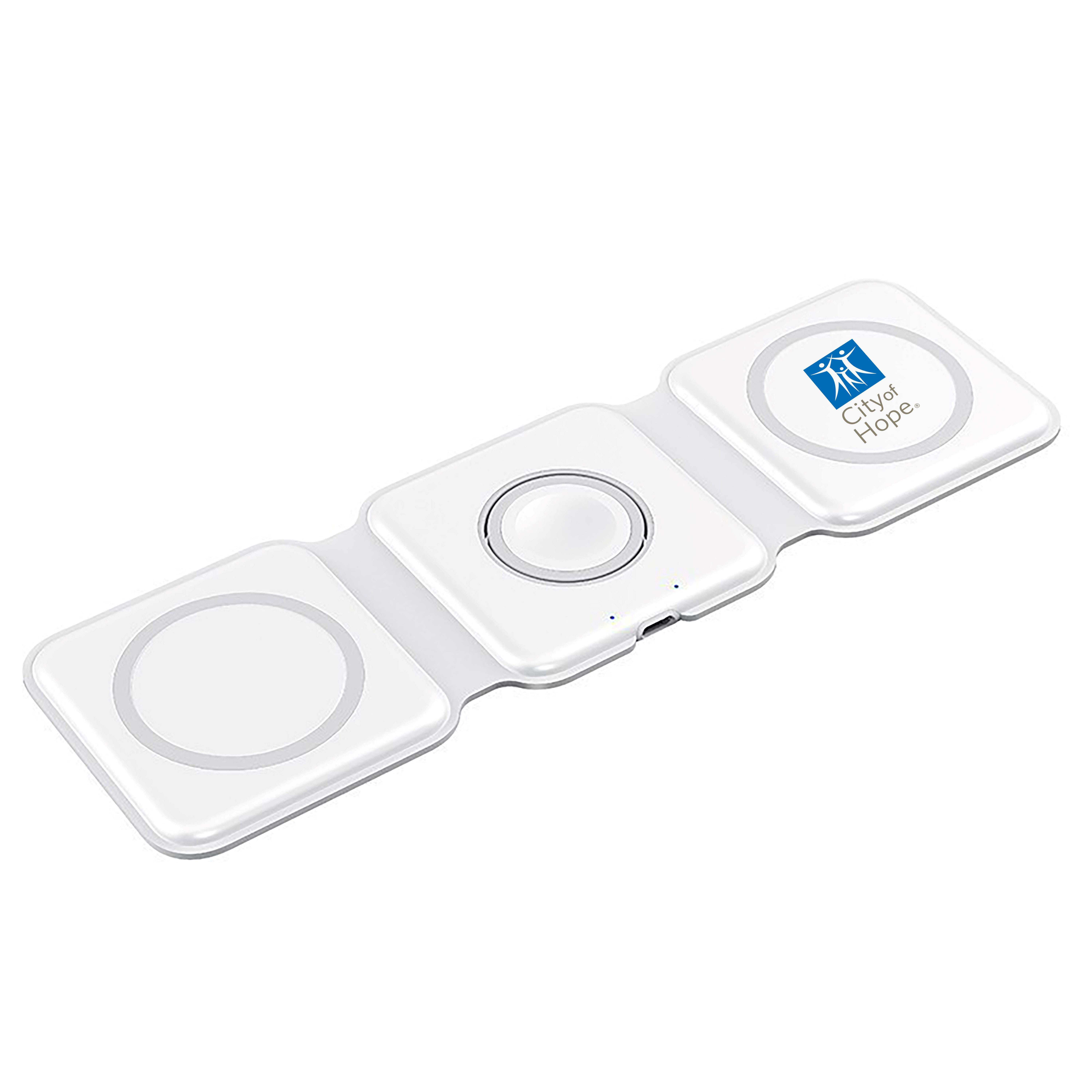 Foldable Soft Plastic 3 In 1 Wireless Charger 4