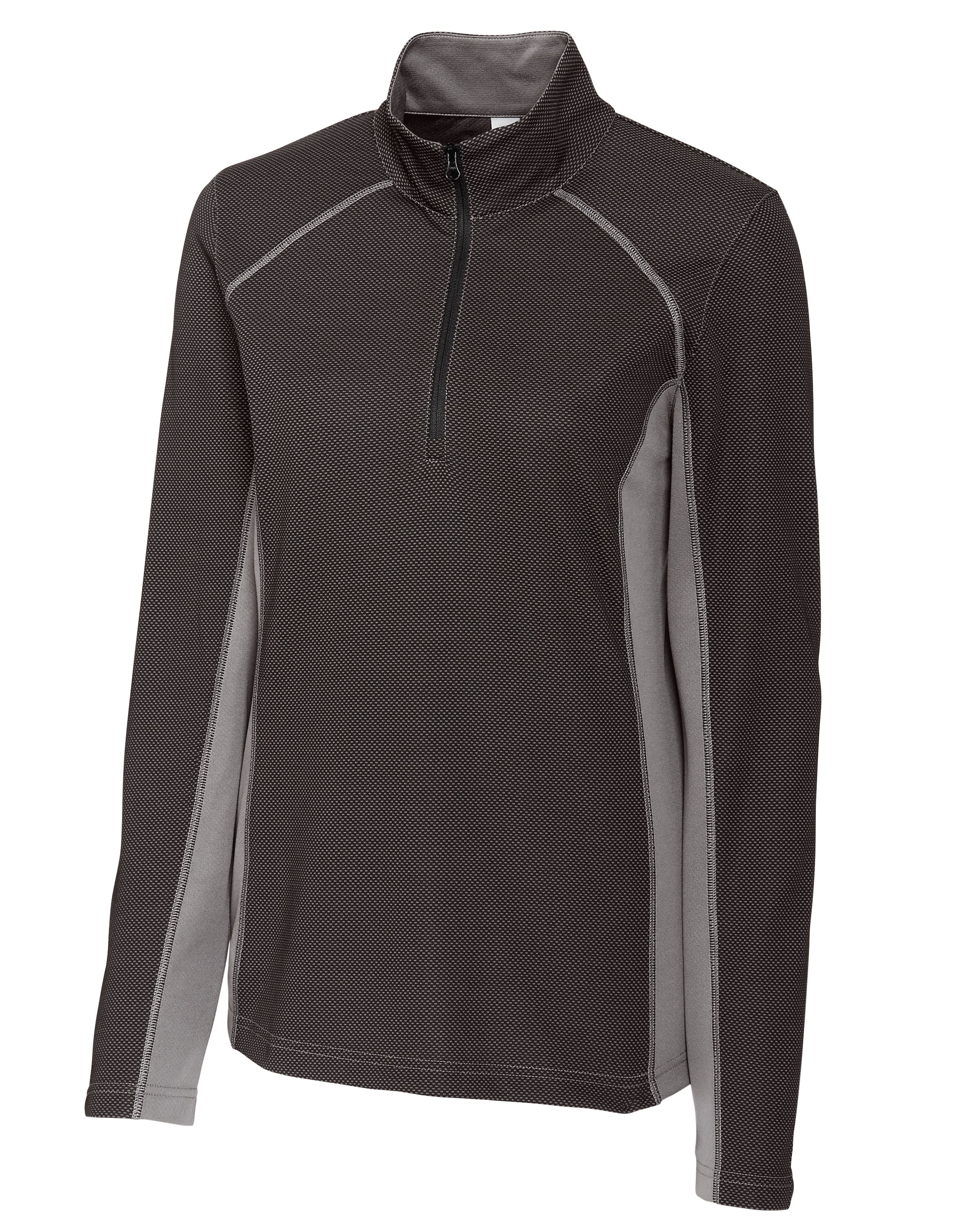 Ice Pique Colorblock Womens Half Zip Tech Pullover