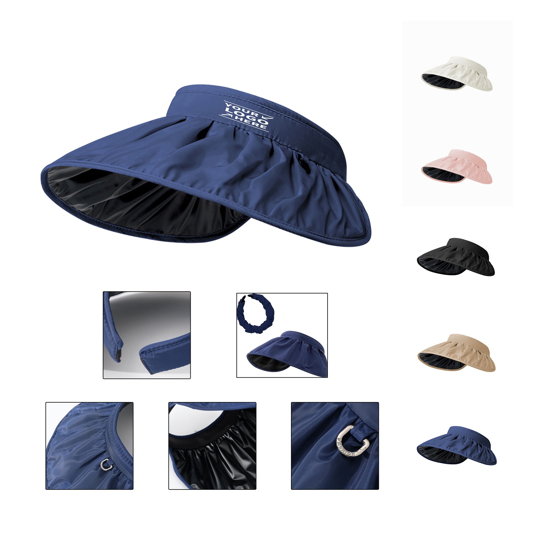 Foldable Wide Beach Hat 3