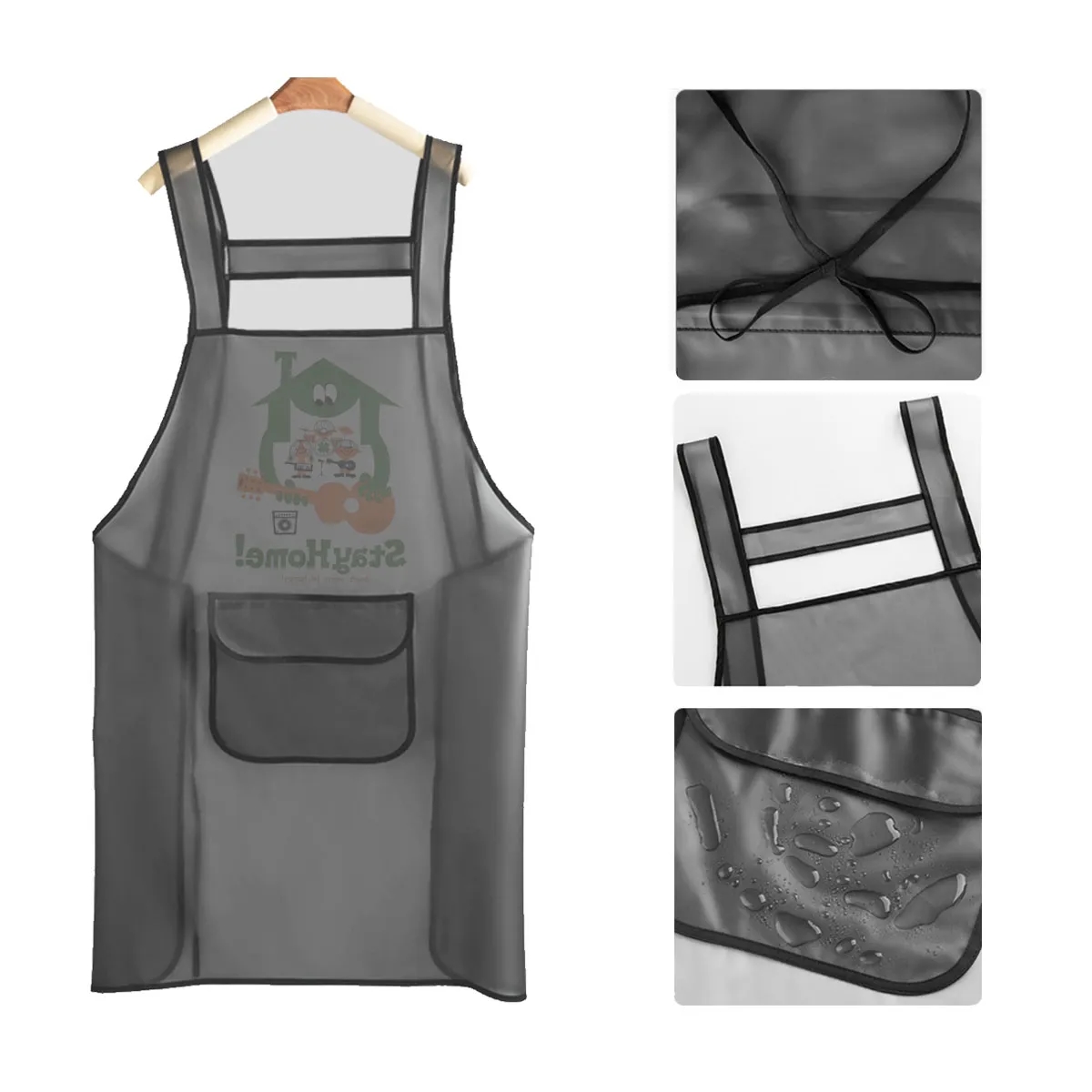 Transparent Kitchen Apron 2