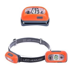 Portable LED Flashlight With Dual Arc Lighter 18