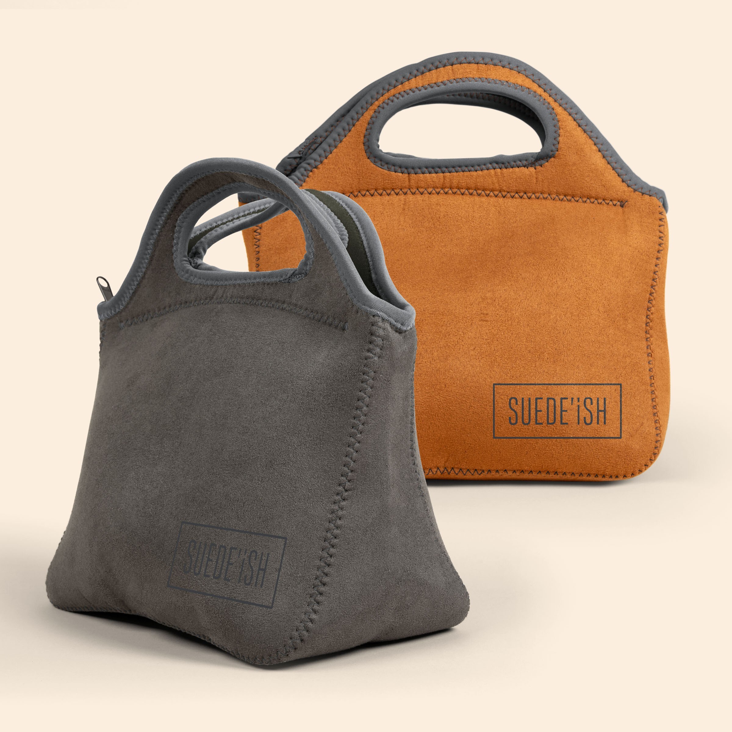 GRAN KLUTCH - SUEDE-ISH NEOPRENE LUNCH BAG