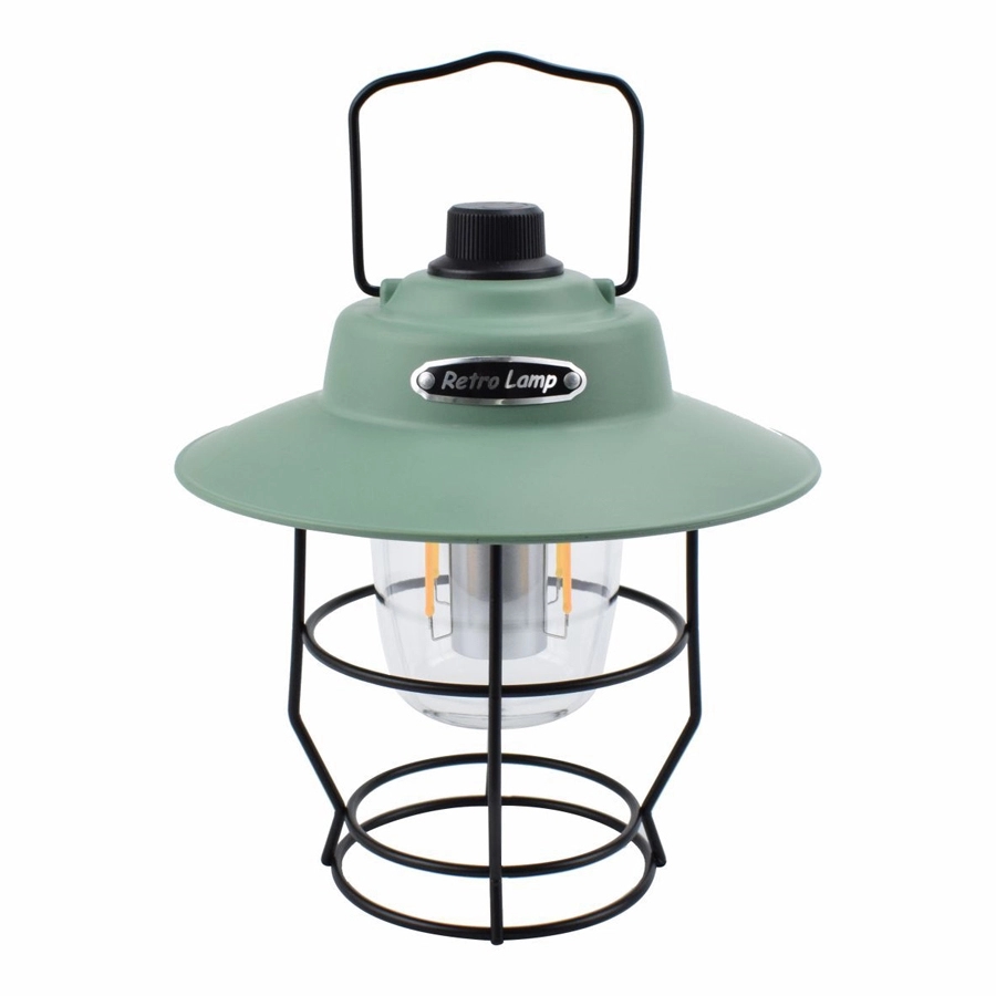 Retro Outdoor Camping Light & Picnic Lantern with Power Bank 17