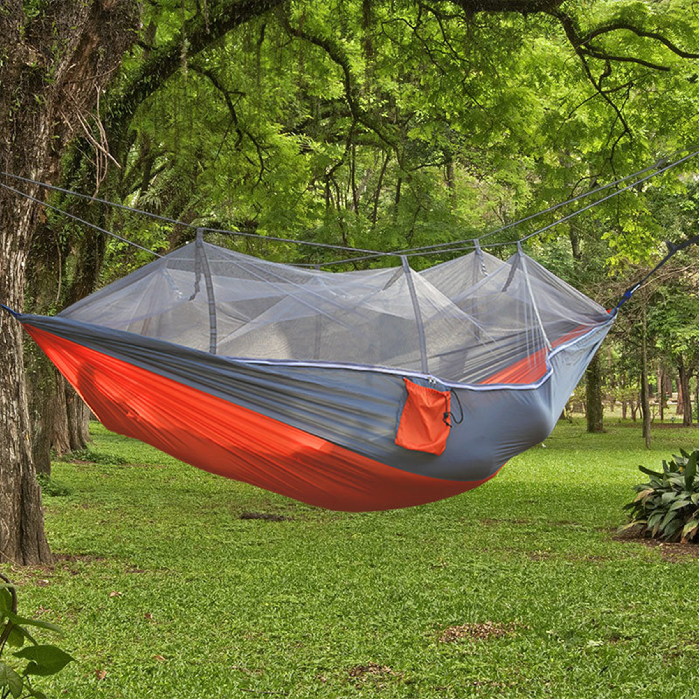 Nylon Outdoor Mosquito Proof Camping Hammock 7