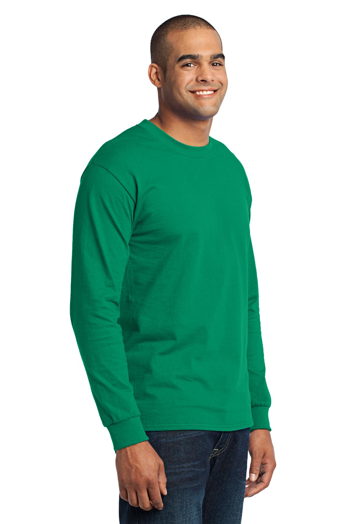 Port & Co Long Sleeve Core Blend Tee. PC55LS 60