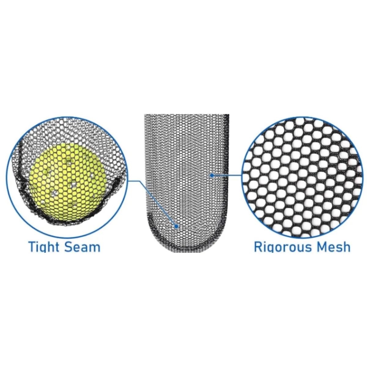 Mesh Ball Pouch For Pickleball Nets With Strap 7