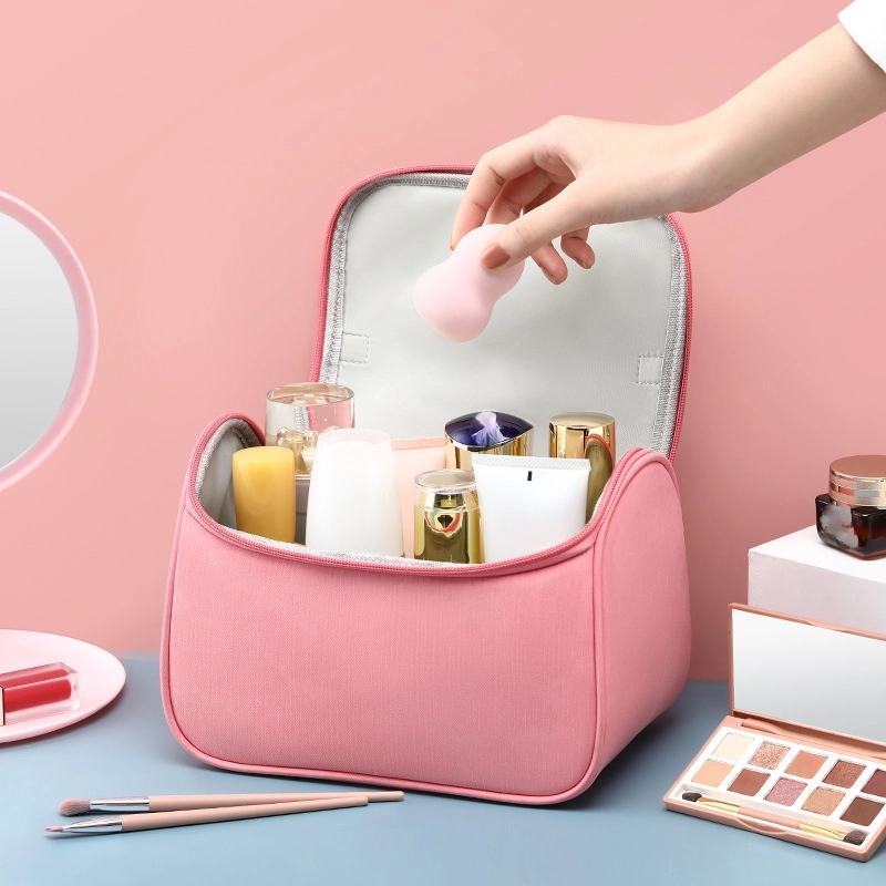 PU Travel Toiletry Organizer Bag & Makeup Cosmetic Handbag 14
