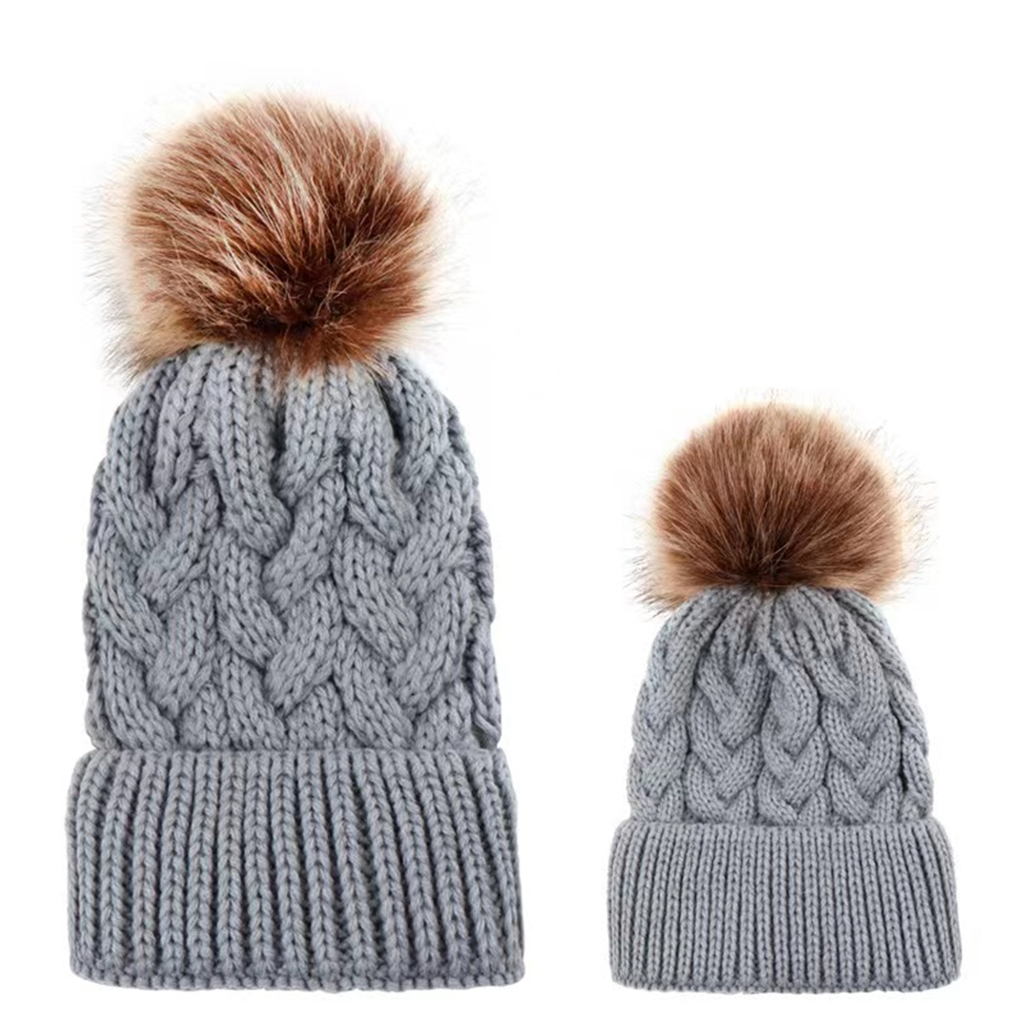 Ribbed Beanie Crossed Cap 5