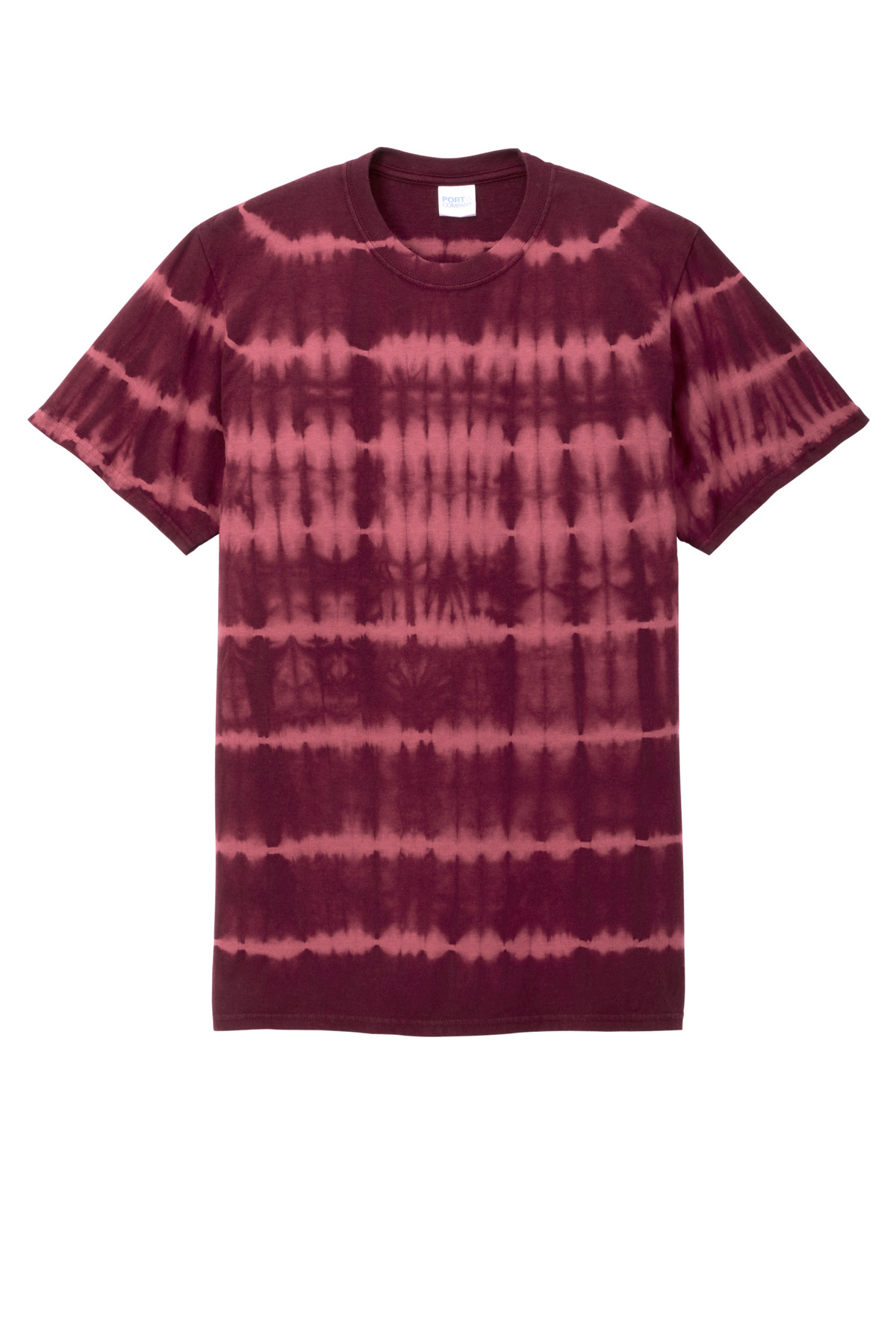 Port & Co Allover Stripe Tie-Dye Tee PC142 39