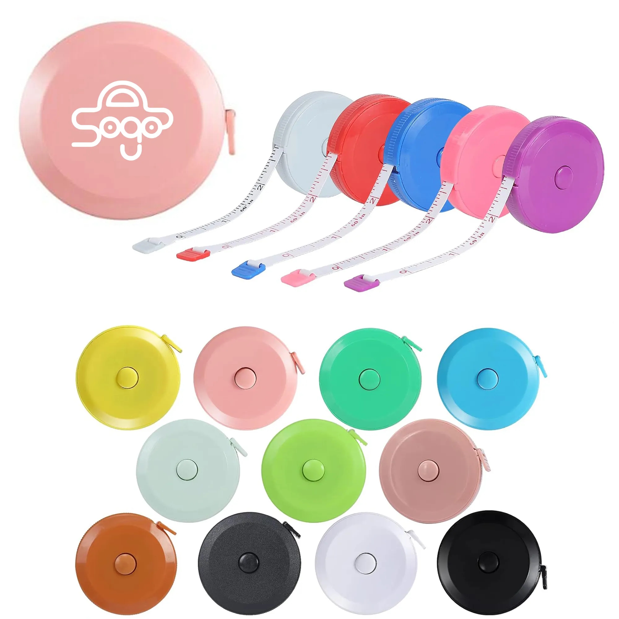 5ft Soft Retractable Measuring Tape MOQ 50 4