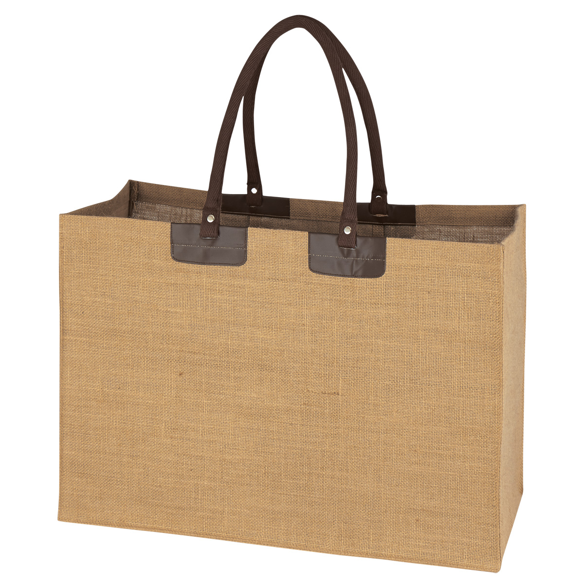 Jumbo Jute Tote Bag, custom tote bag with logo imprint 3