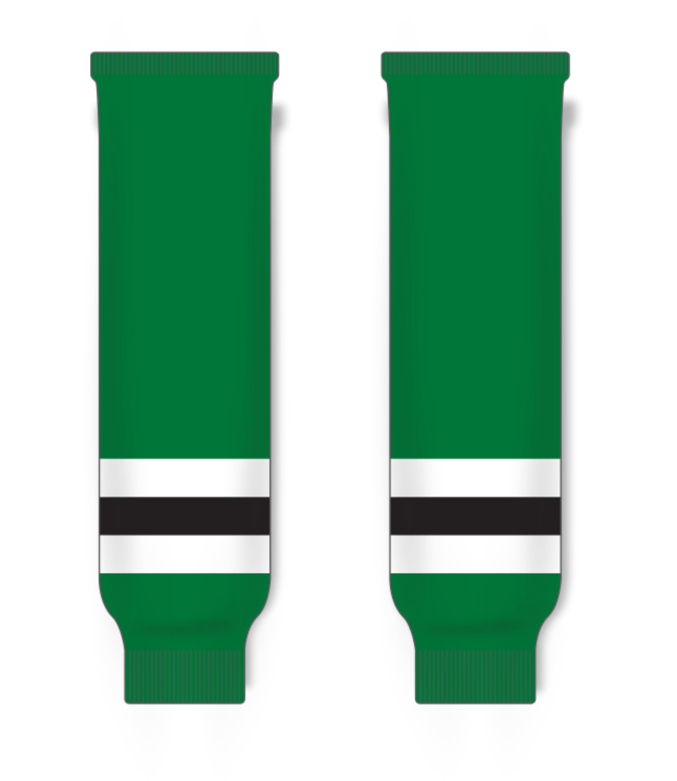 Knitted Striped Hockey Socks HS630-G174 5