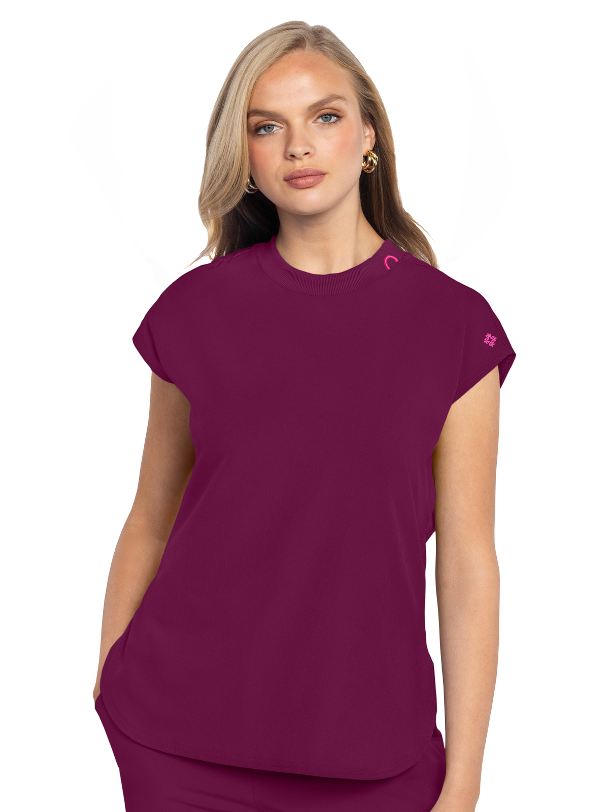 Med Couture - MC AMP - Women's 2-Pocket Tuckable Top 46