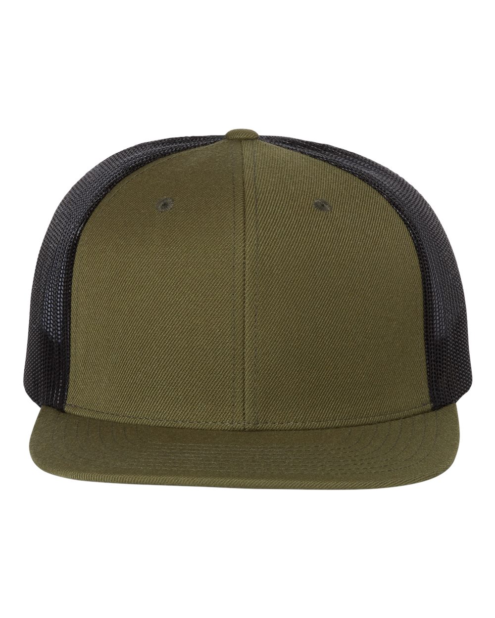 Wool Blend Flat Bill Trucker Cap - 511 27