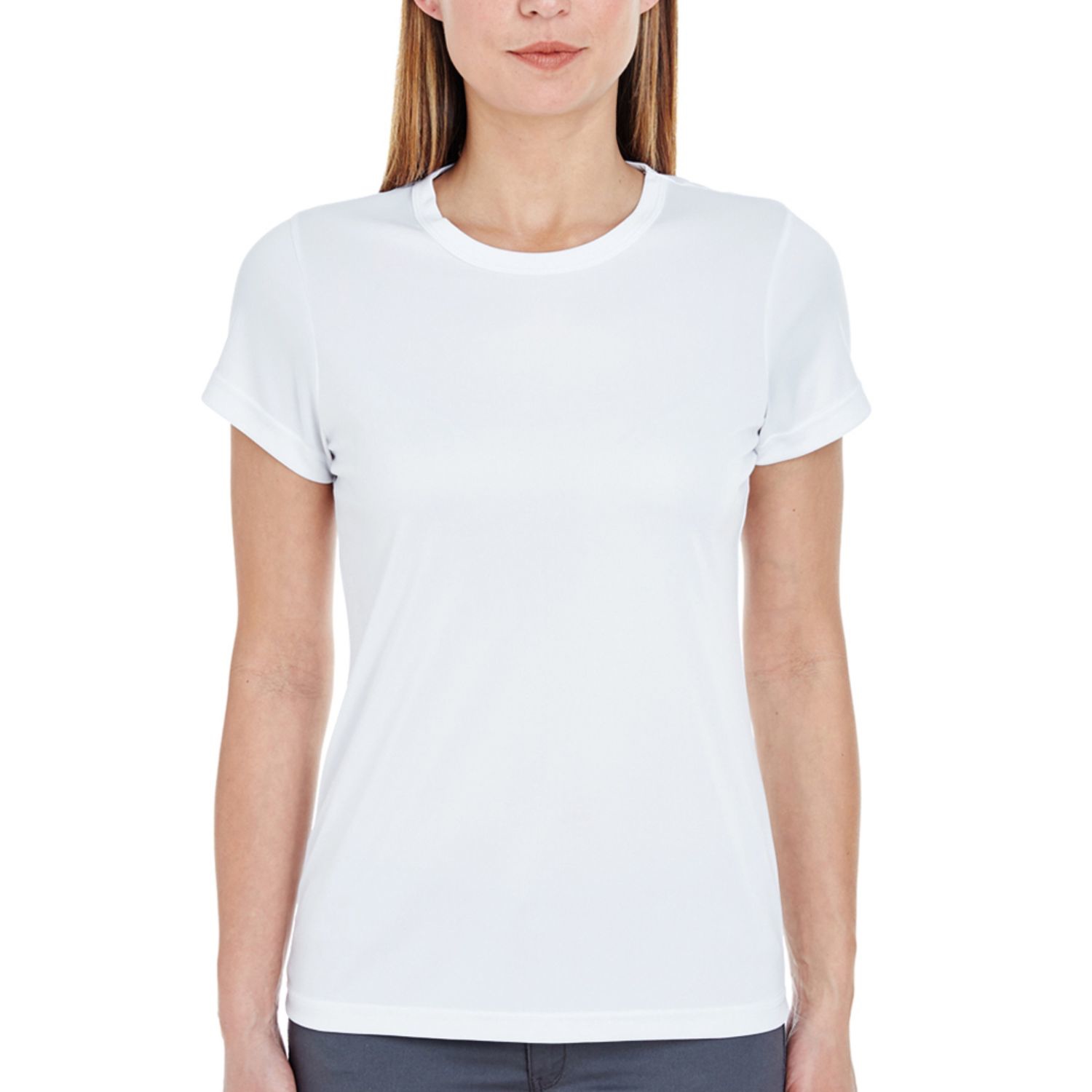 UltraClub 4 oz 100% Micro-Polyester Ladies' Performance T-Shirts