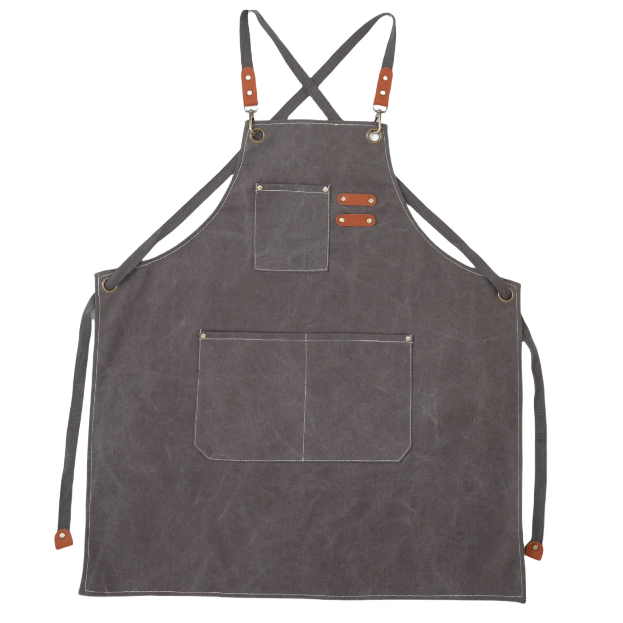 Adjustable Denim Bib Work Apron 9