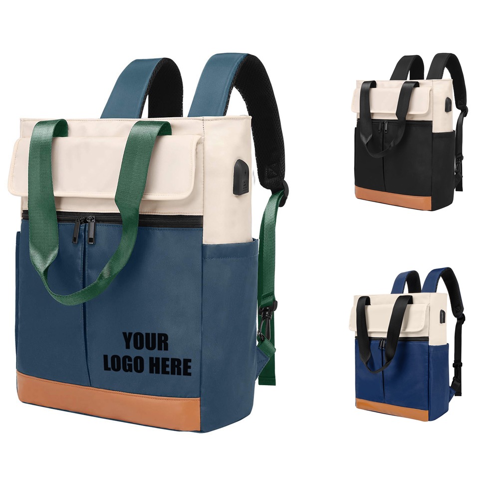 Women's Convertible Daypack Laptop Backpack 2