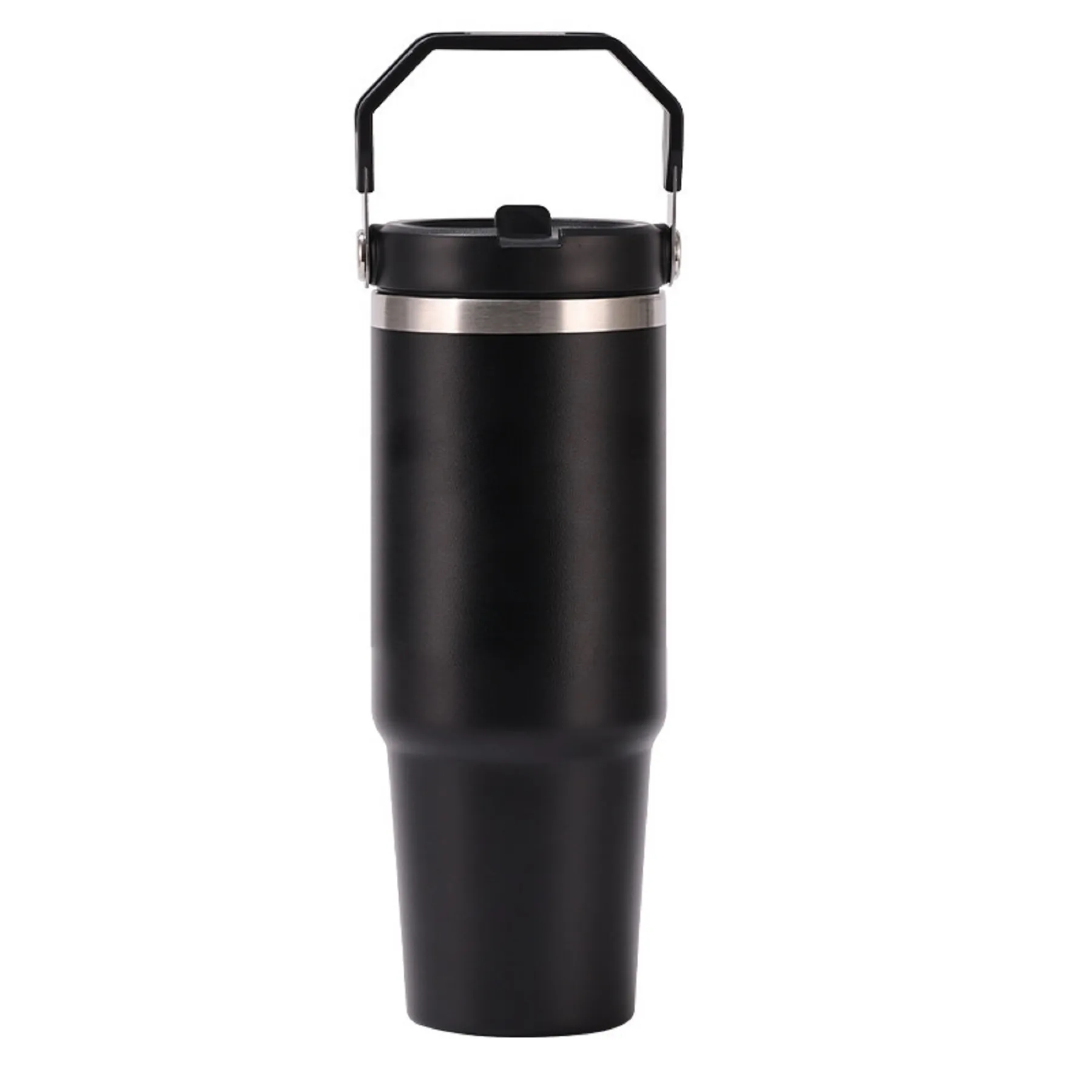 30 oz IceFlow Stainless Steel Tumbler with Straw 18